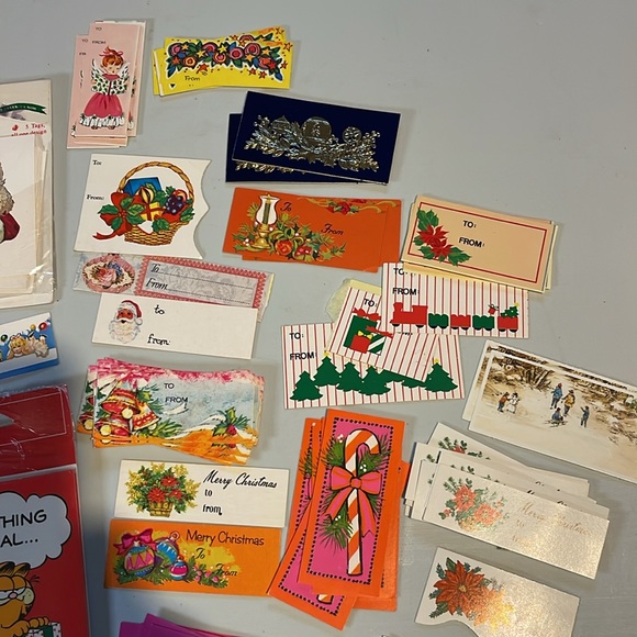 Vintage Christmas gift tags - Picture 5 of 7